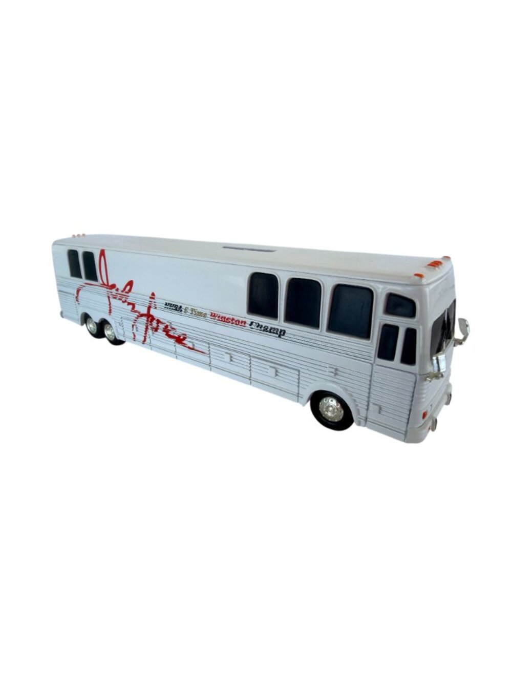 John Force Diecast Tour Bus Model Collectible 1:64 NASCAR Memorabilia w key - Picture 2 of 8